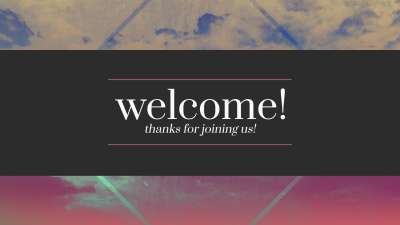 Lonely Tree Welcome Stream