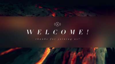 Magma Flow Welcome Stream