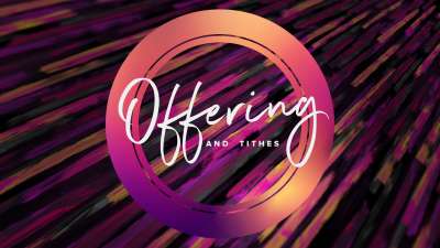 Maundy Thursday Color Brush Offering