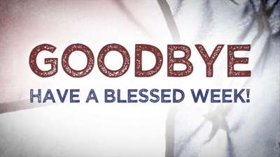 Memorial Day Goodbye