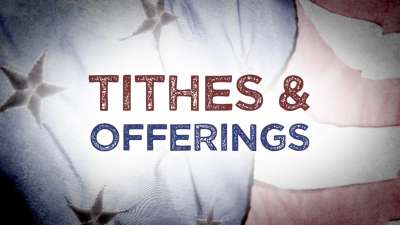Memorial Day Tithes
