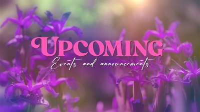 Mother's Day Garden Upcoming