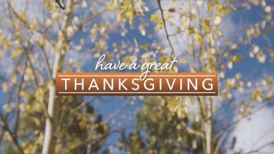 Mountain Hike Thanksgiving