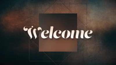 Muted Textures Welcome