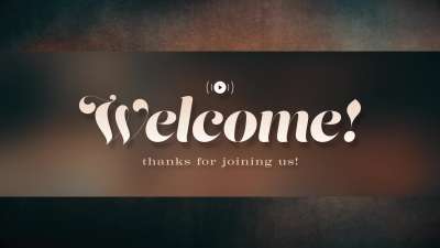 Muted Textures Welcome Stream