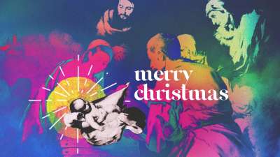 Nativity Colors Christmas