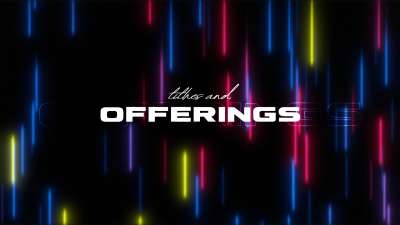 Neon Rain Tithes And Offerings