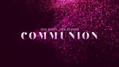New Year Glitter Communion