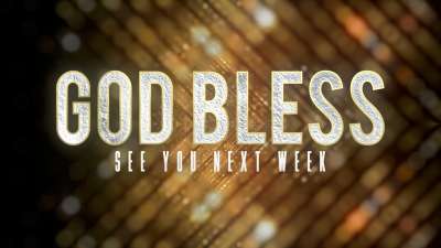 New Years Lights God Bless