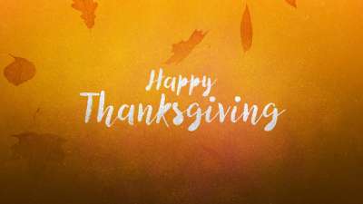 Painted Autumn Thanksgiving