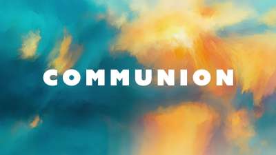 Painted Easter Communion