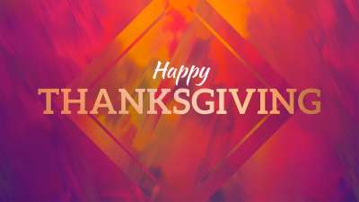 Painted Fall Thanksgiving