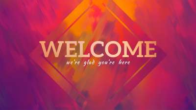 Painted Fall Welcome