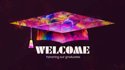 Painted Graduation Welcome