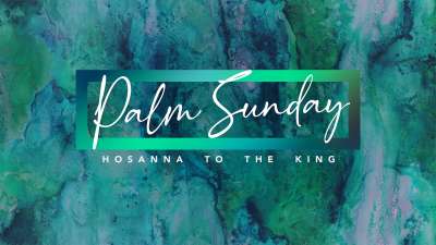 Palm Sunday Canvas Palm Sunday