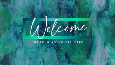 Palm Sunday Canvas Welcome