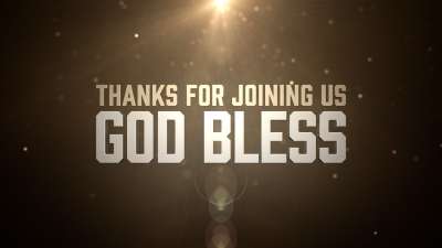 Particle Glow God Bless