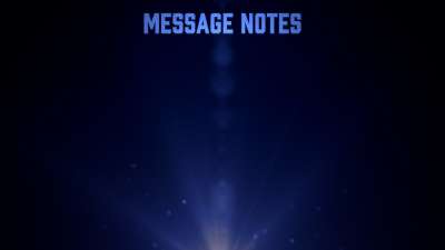 Particle Glow Message Notes