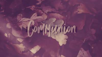 Peaceful Autumn Communion