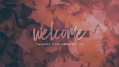 Peaceful Autumn Welcome