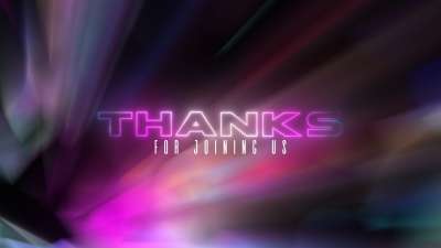 Prism Glow Thanks for Joining Us