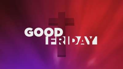 Radiant Blur Good Friday Title