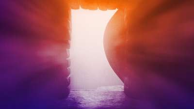 Radiant Blur Easter Tomb