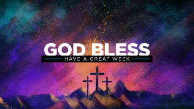 Radiant Paint Easter God Bless