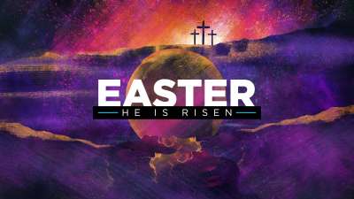 Radiant Paint Easter Title