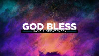 Radiant Paint God Bless