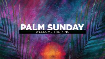 Radiant Paint Palm Sunday Title