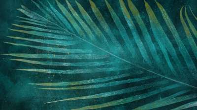 Radiant Paint Palms 02