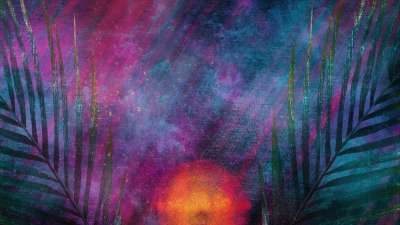 Radiant Paint Palms 03