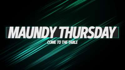 Rayos Holy Week Maundy Thursday