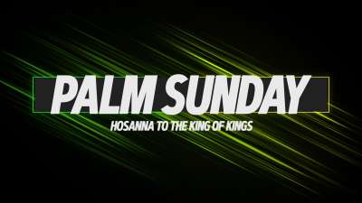 Rayos Holy Week Palm Sunday