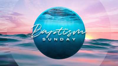 Redemption Baptism Sunday Title