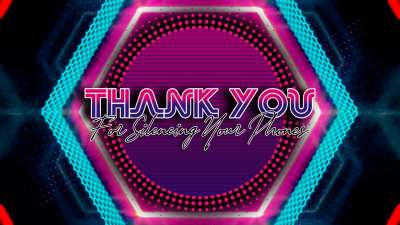 Retro Thank you Loop