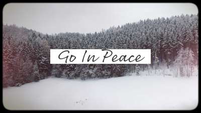 Retro Winter Go In Peace