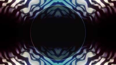 Ribbon Flow Close Center