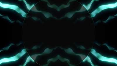 Ribbon Flow Turquoise Center