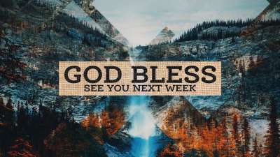 Rustic Autumn God Bless