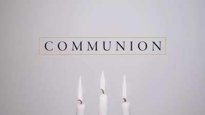 Simple Candles Communion