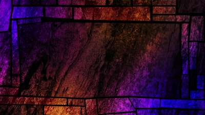 Simple Stained Glass Center