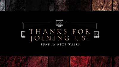 Simple Stained Glass Exit Stream