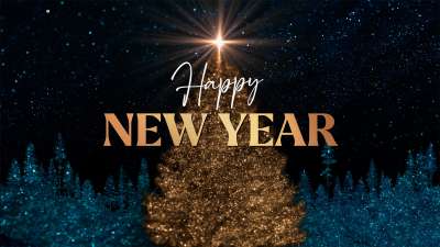 Sparkling Christmas New Year