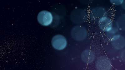 Sparkly Christmas Angel