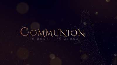 Sparkly Christmas Communion