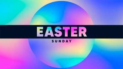 Spring Gradient Easter Sunday