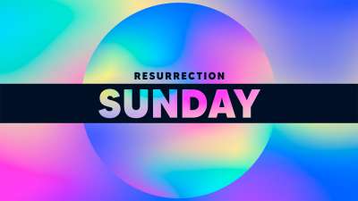 Spring Gradient Resurrection Sunday