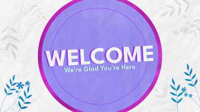 Spring Textures Welcome